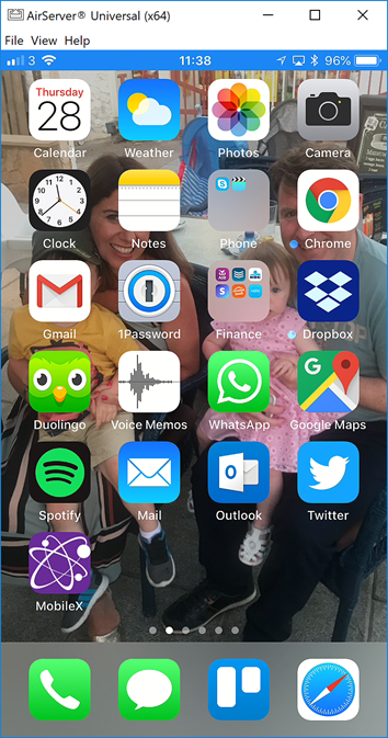 sage crm iphone display